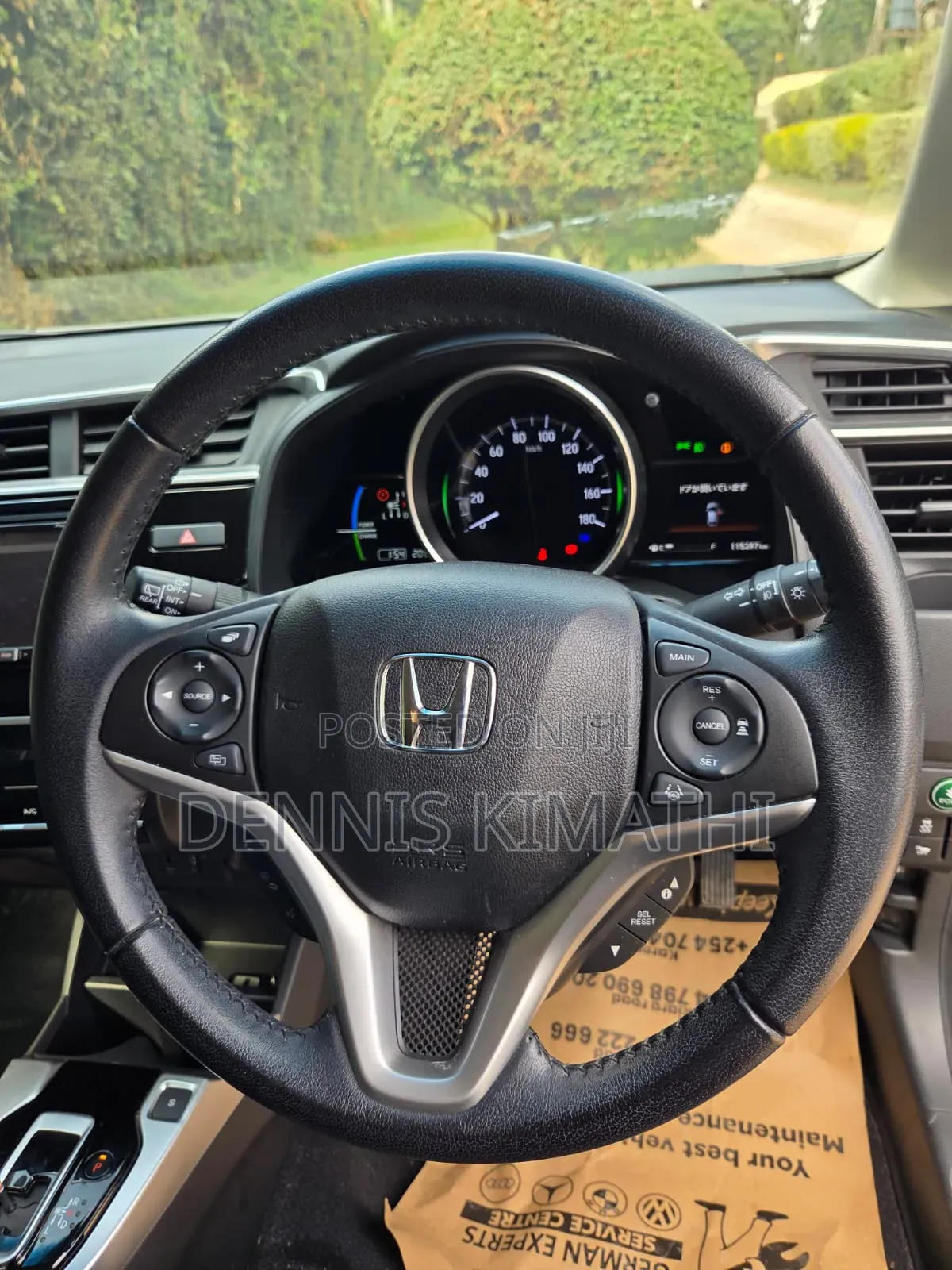 Honda Fit EX-L 2019 Blue