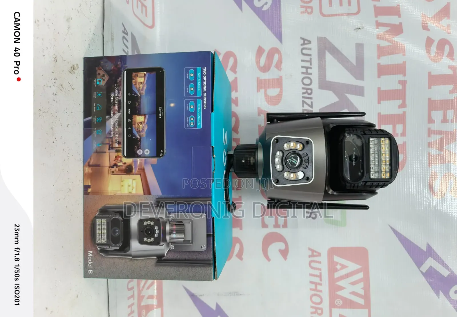 Duo Lens Ac Powered Camera Wifi Now