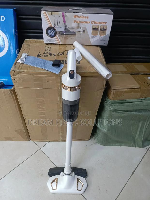 2-in-1 Rechargeable Wireless Vacuum – Powerful Wet Dry Stick Cleaner
