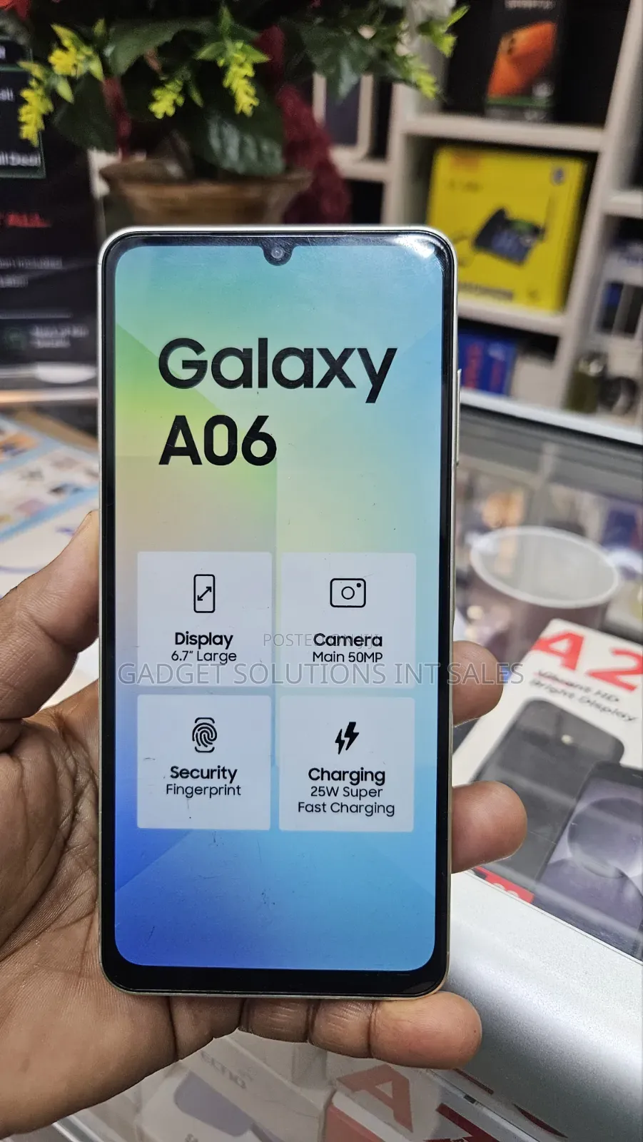New Samsung Galaxy A06 64 GB Black