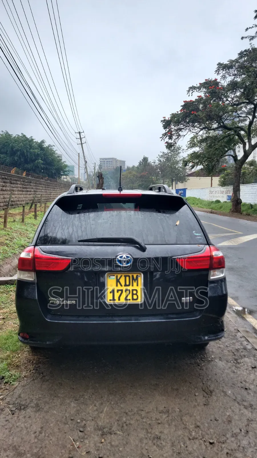 Toyota Corolla Fielder 2016 Matt Black