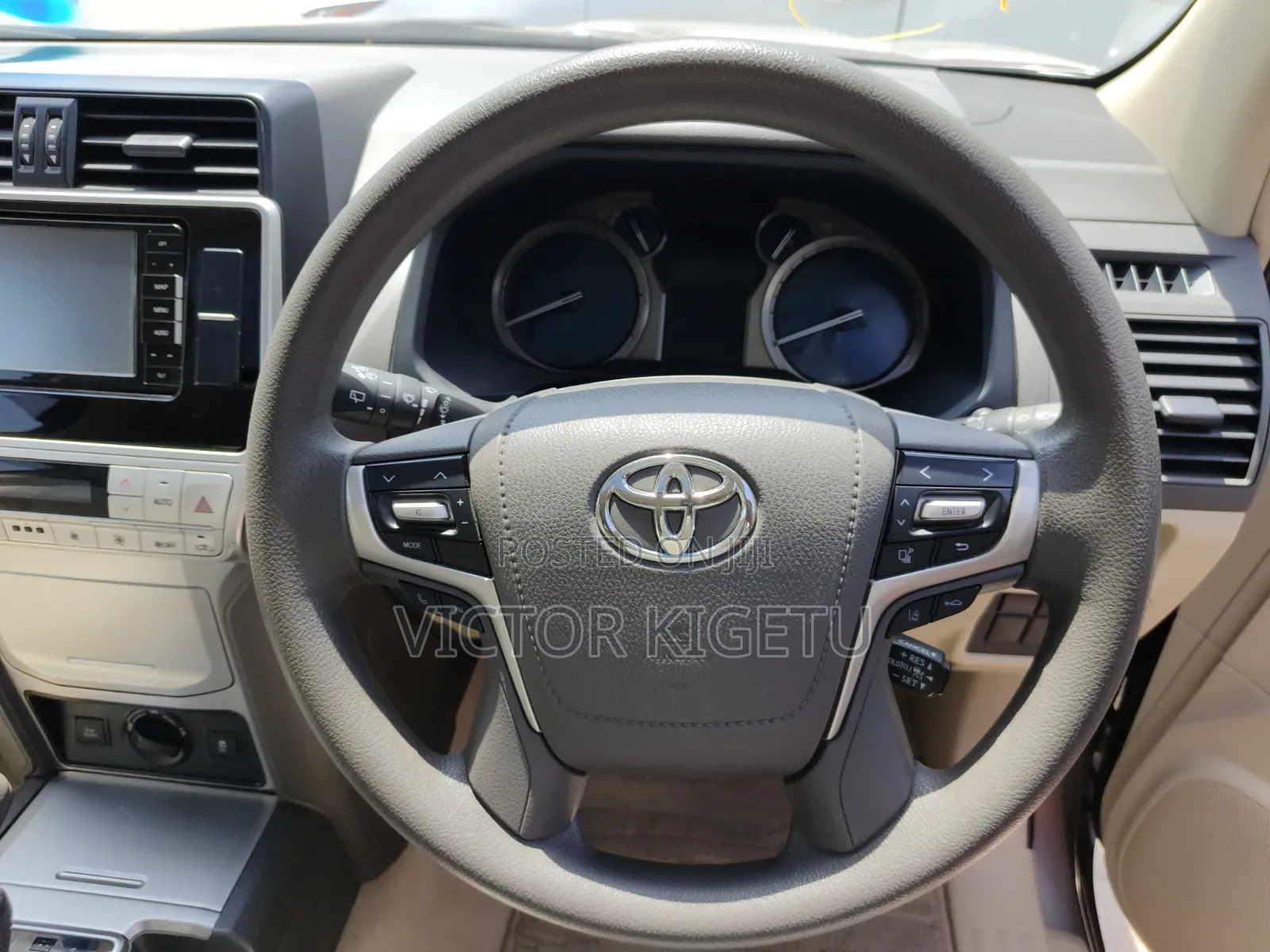 Toyota Land Cruiser Prado 2018 Brown