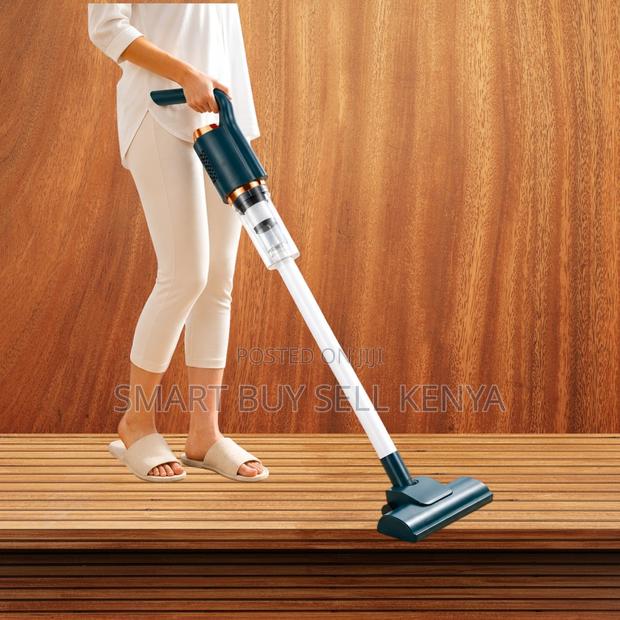 Transparent Dustbin Rechargeable Cordless Vacuum Cleaners - main view