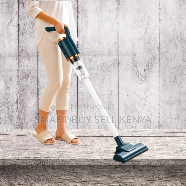Transparent Dustbin Rechargeable Cordless Vacuum Cleaners - thumbnail 2