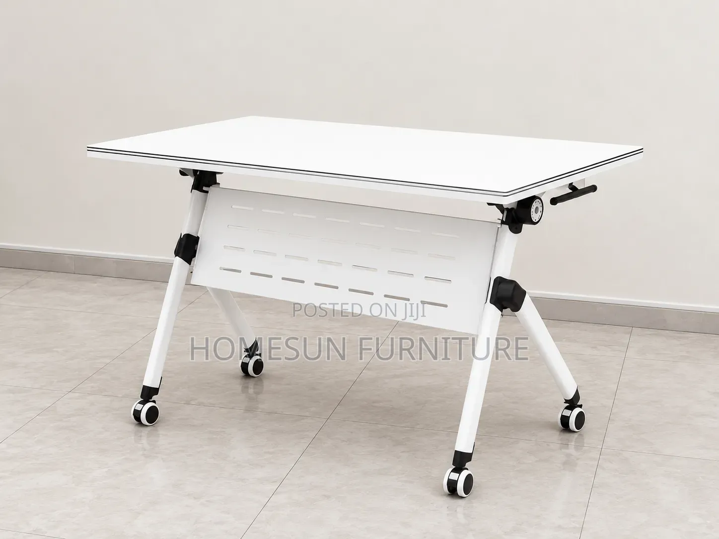 Modern Mobile Folding Training Table