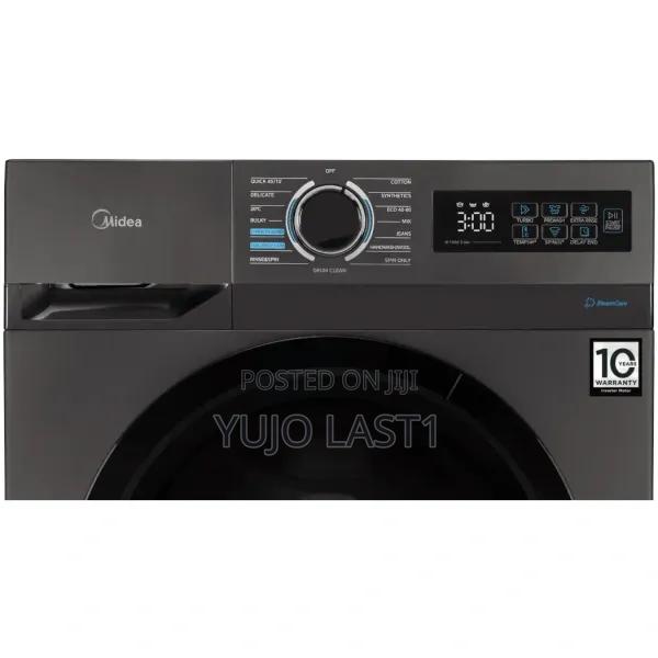 Midea 8kg Titanium Color Front Load Washing Machine (Wm Mf110w80b/T) - thumbnail 2