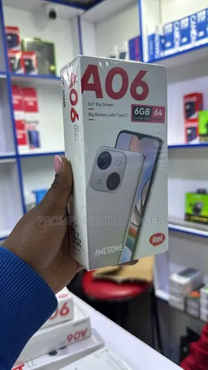 New Itel A06 64 GB Gold