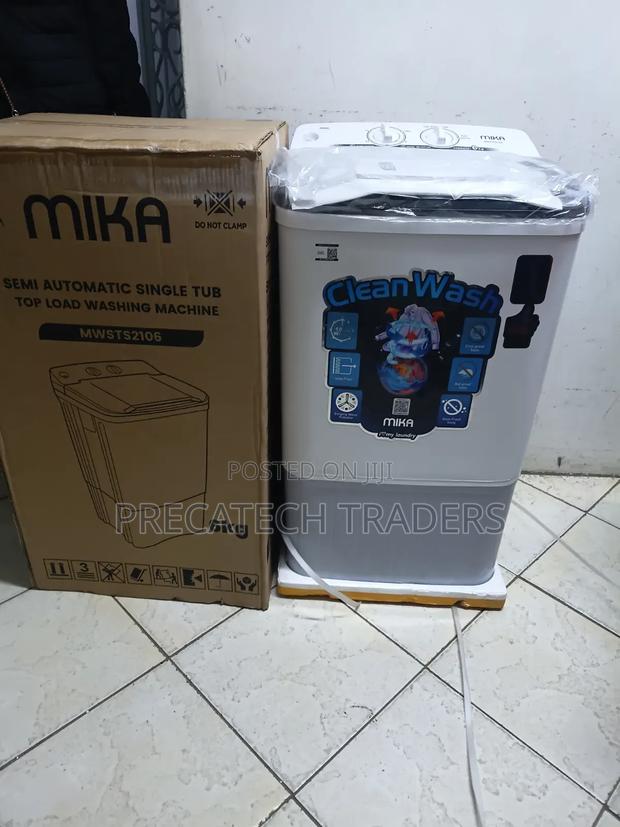 Washing Machine Mika Cleanwash 6kg Semi-Automatic Washer