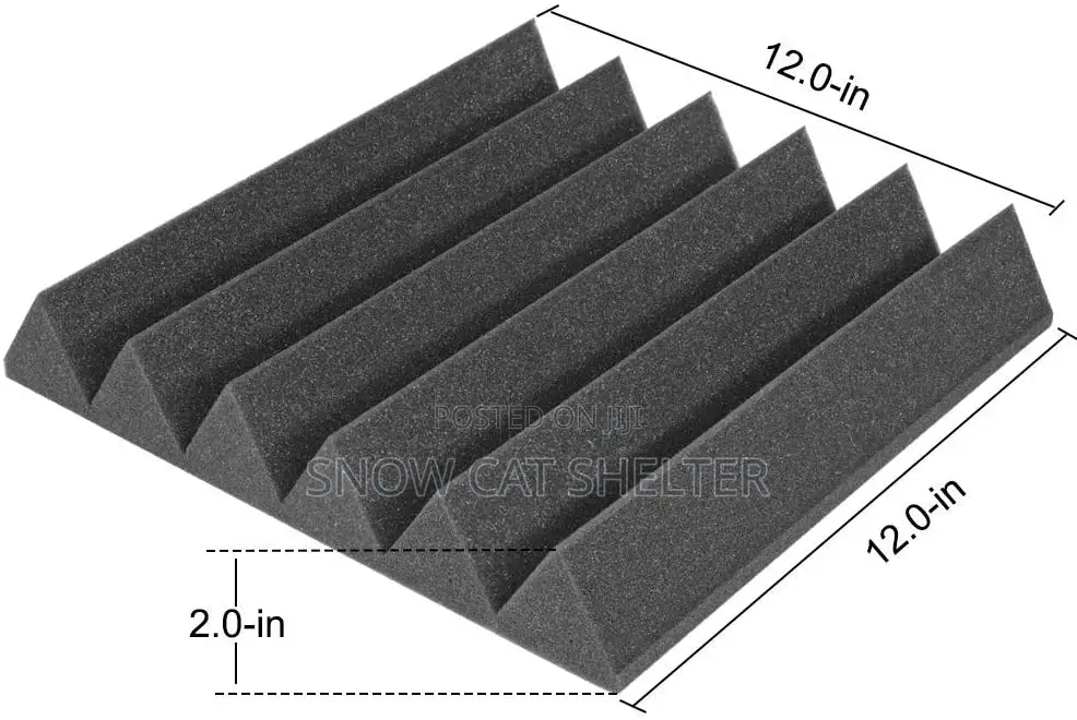 Home Studio Acoustic Foams 30x30cm