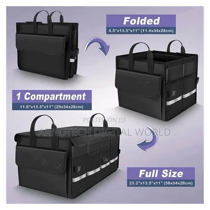 Heavy Duty Large Capacity Car Boot Organizer