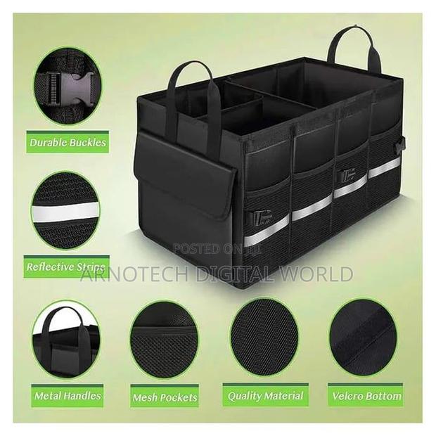 Heavy Duty Large Capacity Car Boot Organizer - thumbnail 4