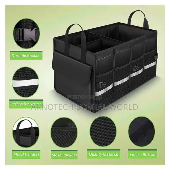 Heavy Duty Large Capacity Car Boot Organizer