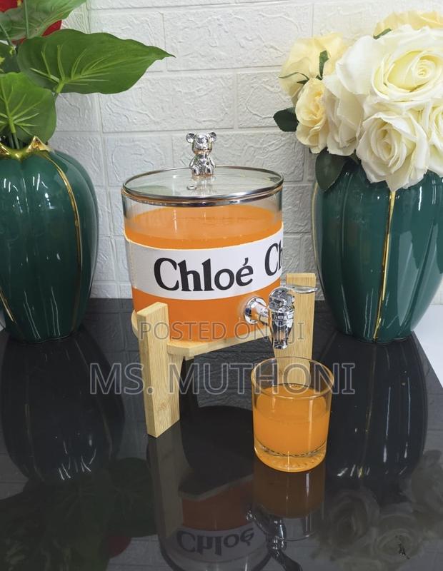 2.5 L Chloé C Glass Beverage Dispenser - main view