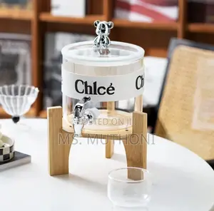 2.5 L Chloé C Glass Beverage Dispenser