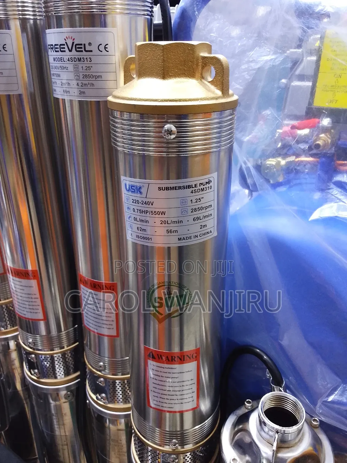 New 0.75hp Submersible Water Pump/0.75hp Submersible Water Pump