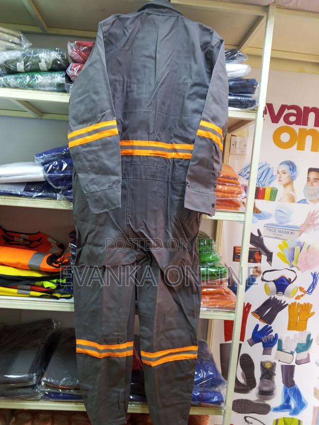 Reflective Overalls - Gray - thumbnail 2
