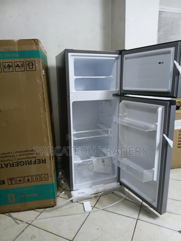 Hisense 120l Double Door Refrigerator – Silver