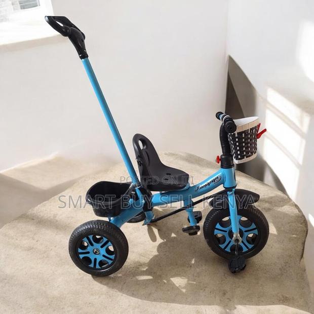 Portable Kids Bike Bicycle Tricycle With Push Handle