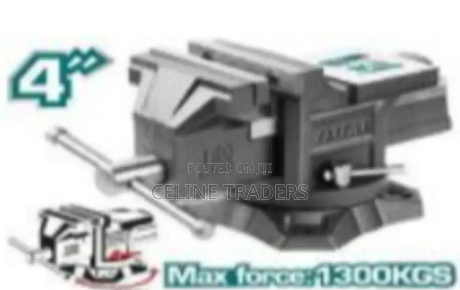Total 4" Bench Vice