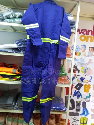 Reflective Overalls - Blue