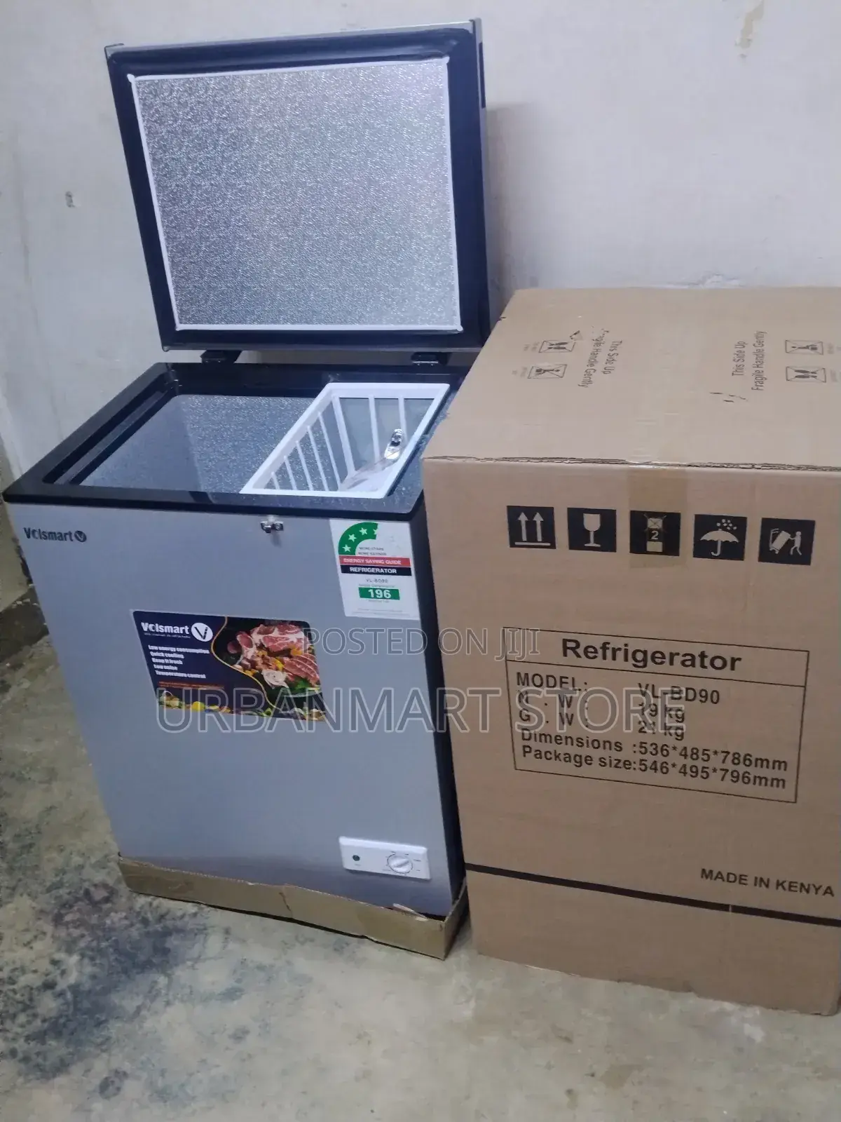 Volsmart 90l Freezer – Compact and Energy Efficient