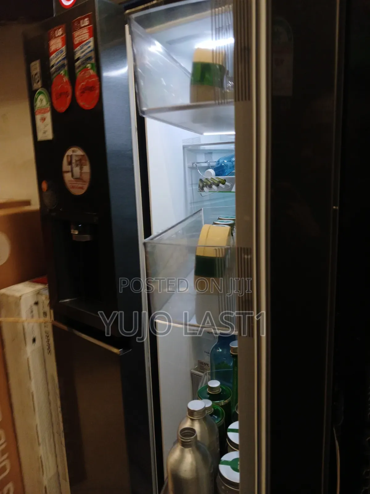 Lg 635l Side by Side Fridge With Instaview Gc-X257cqes
