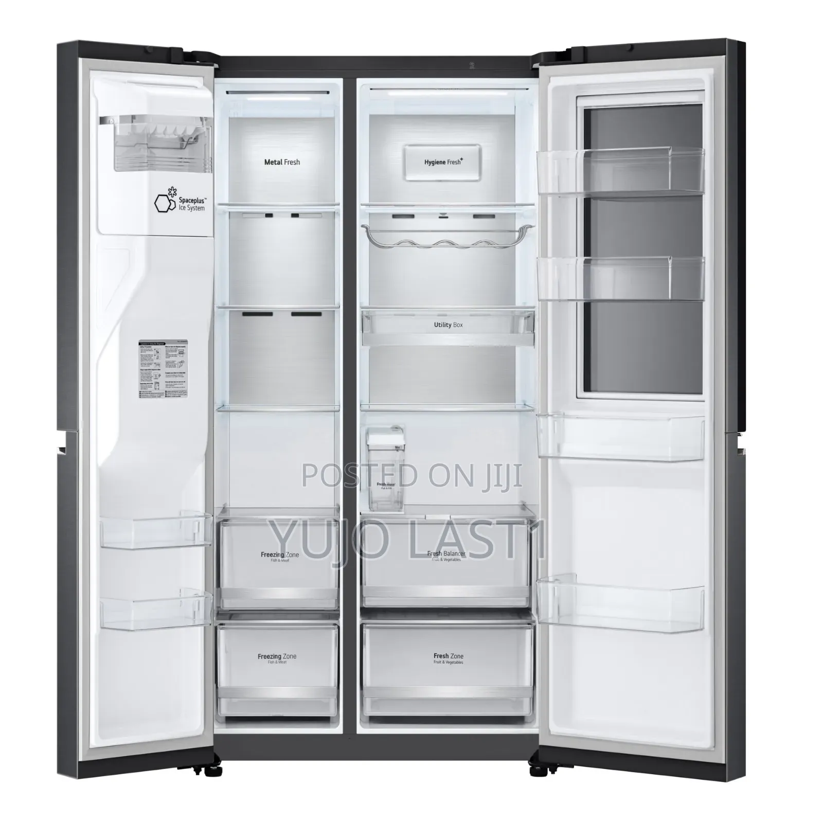 Lg 635l Side by Side Fridge With Instaview Gc-X257cqes