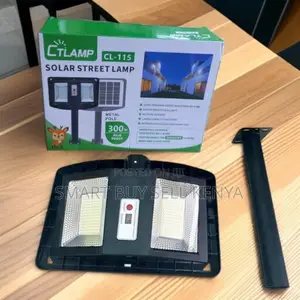 Ctlamp 300w Watts Corrosion Resistant Solar Powered Solar Street Light