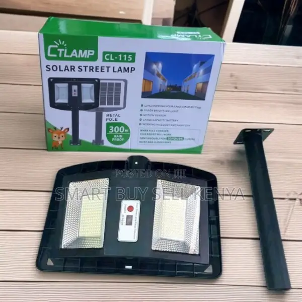 Ctlamp 300w Watts Heat Resistant Led Lighting Solar Street Light
