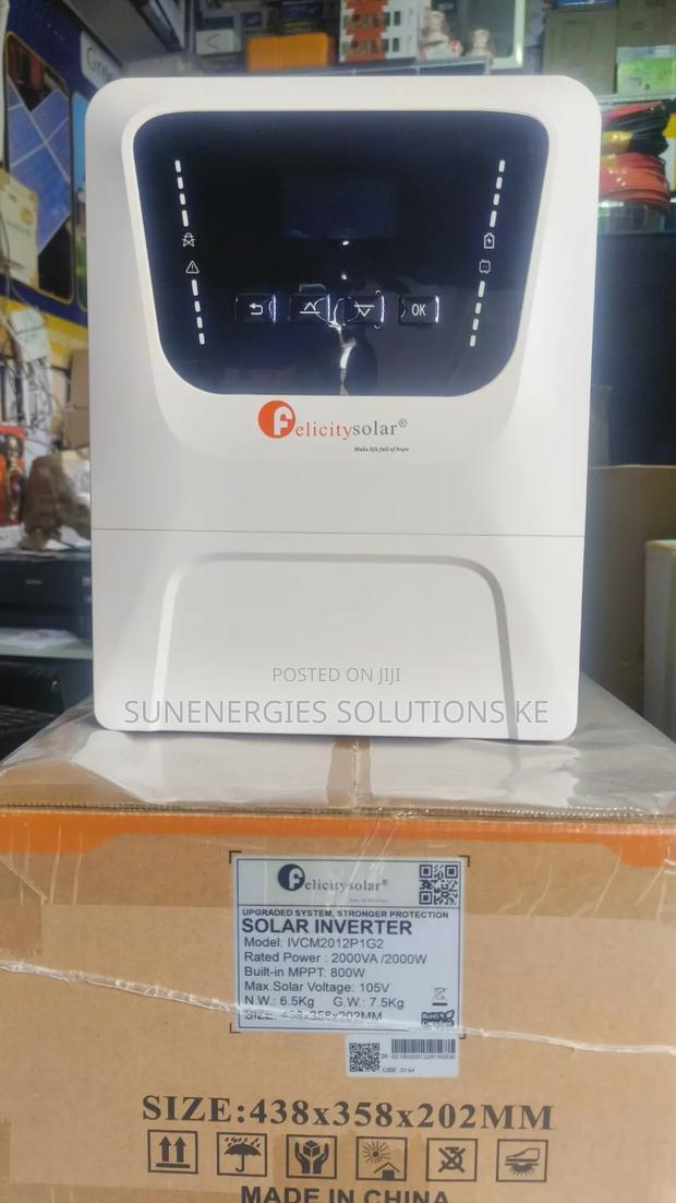 2kw 12vdc 165a Felecity Hybrid Inverter