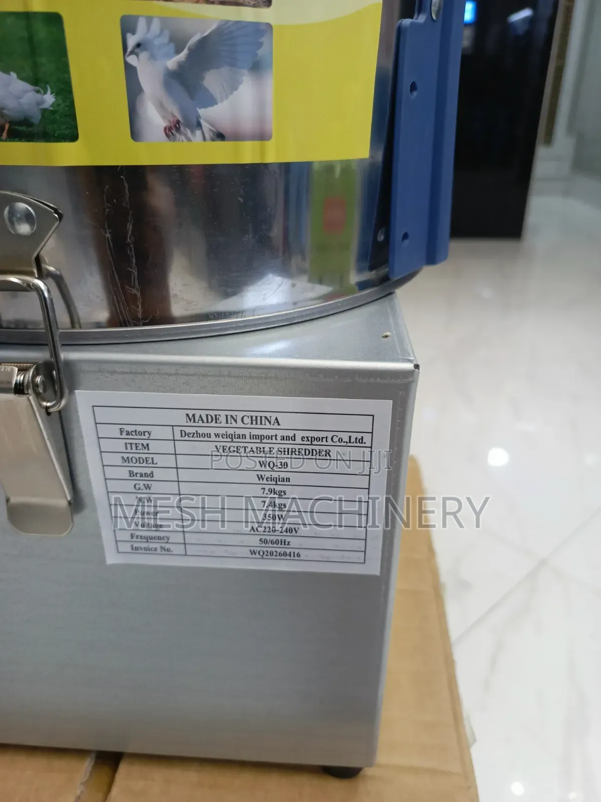 Multi -functional Vegetables Grinder Machine