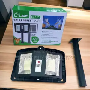 Ctlamp 300w Watts Adjustable Angle High Brightness Solar Street Light