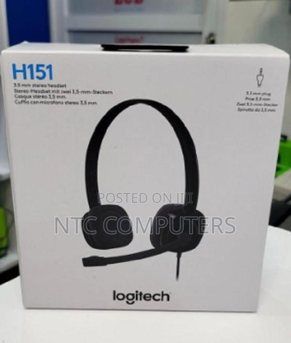 Logitech H151 Stereo Headset With Noise-Cancelling Microphone