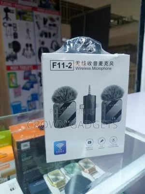 F11 Wireless Lavalier Mic for Vlogging Podcast and Streaming