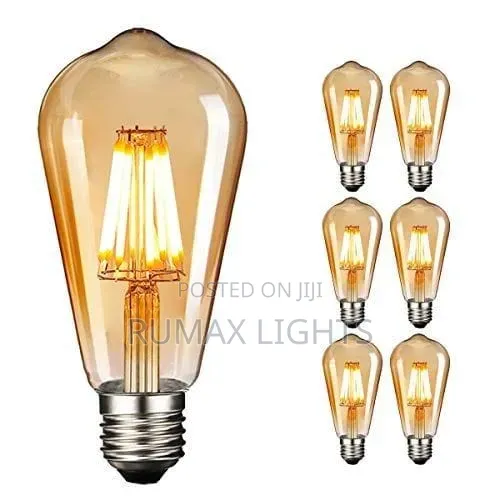 6-Pack Vintage Led Edison Bulbs