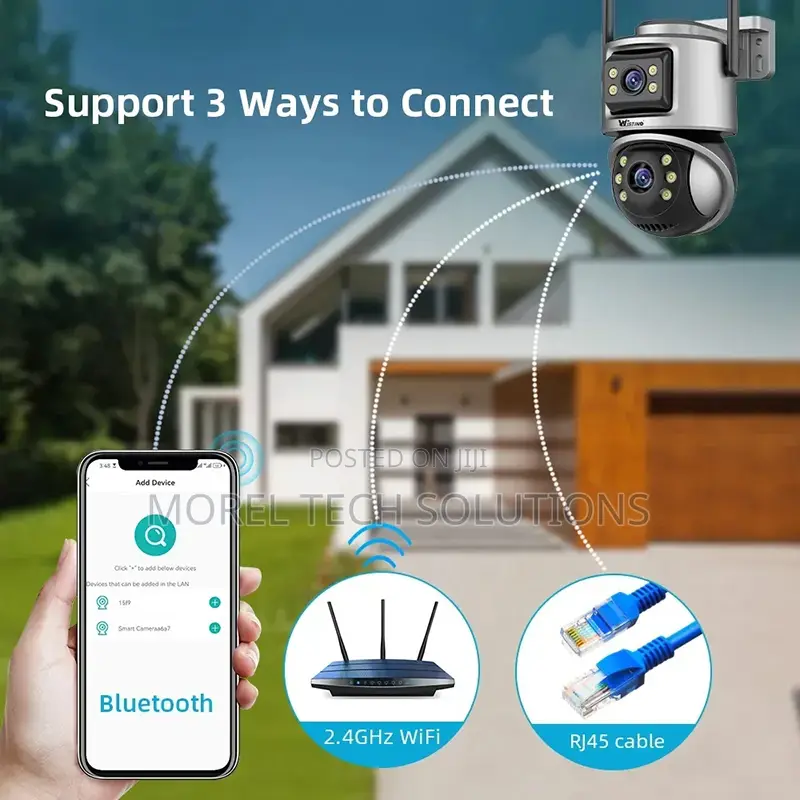 Wistino 8mp Ultra Hd Outdoor Wi-Fi Camera,Ai Tracking Alarm,Ip66 Rated