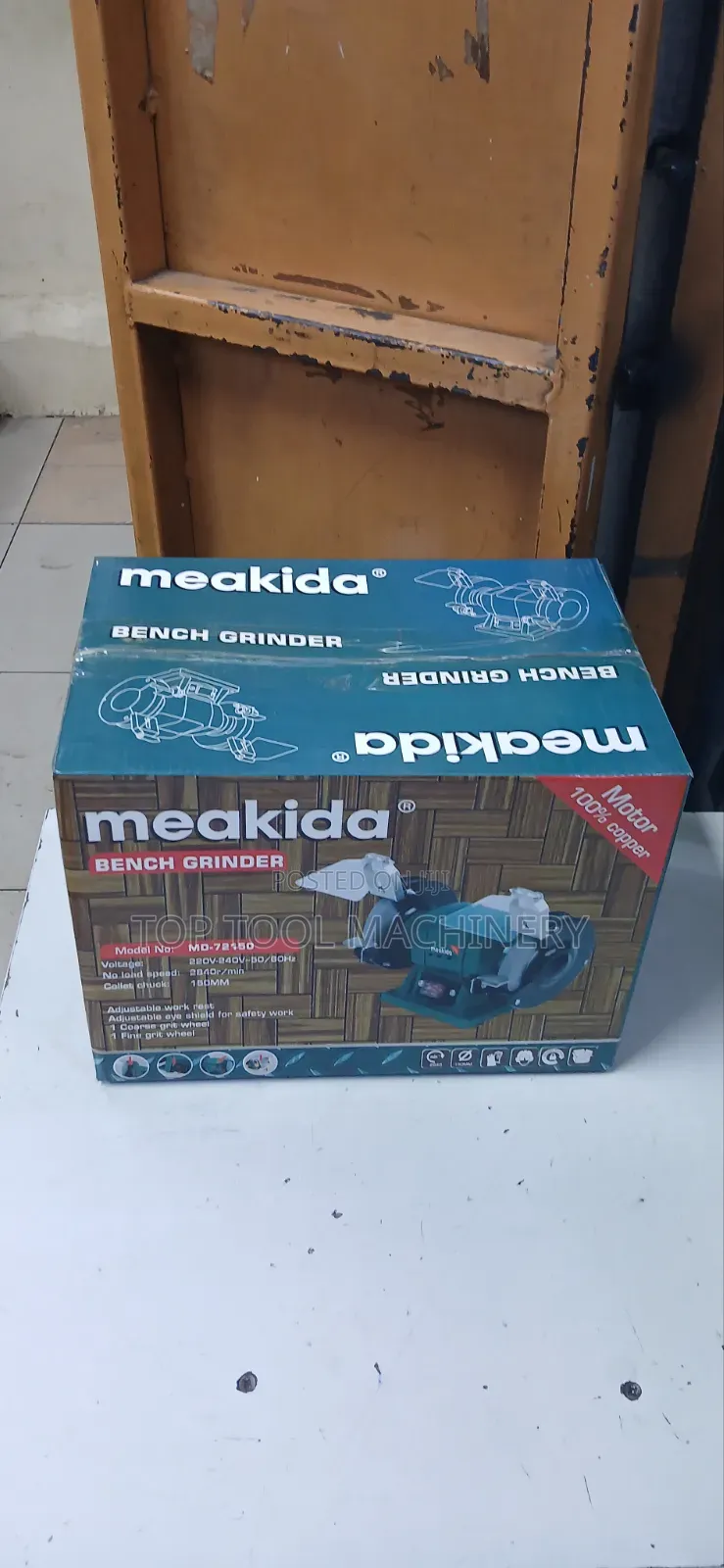 Professional Meakida 6" Bench Grinder