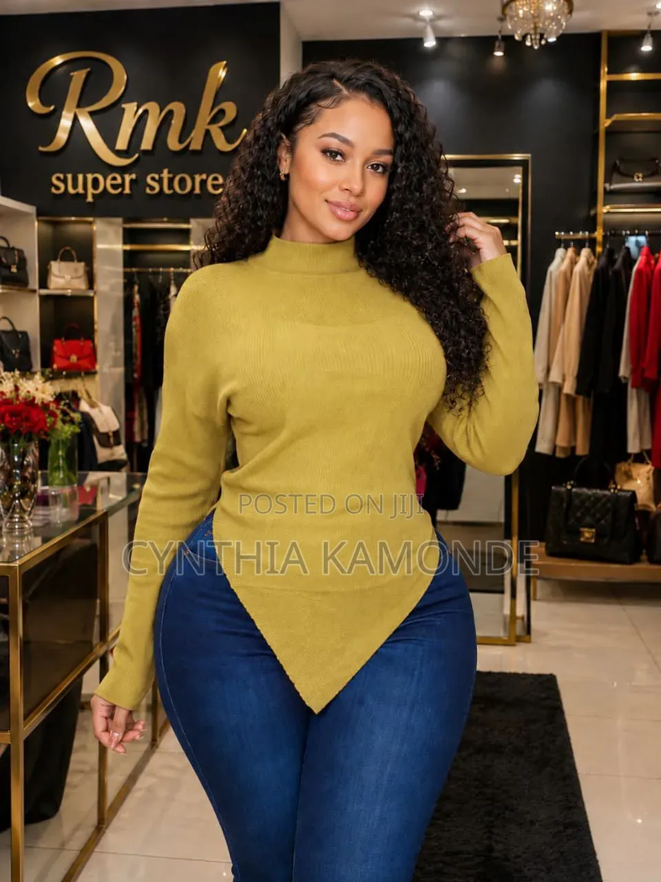Knit Top Batwing Sleeveless