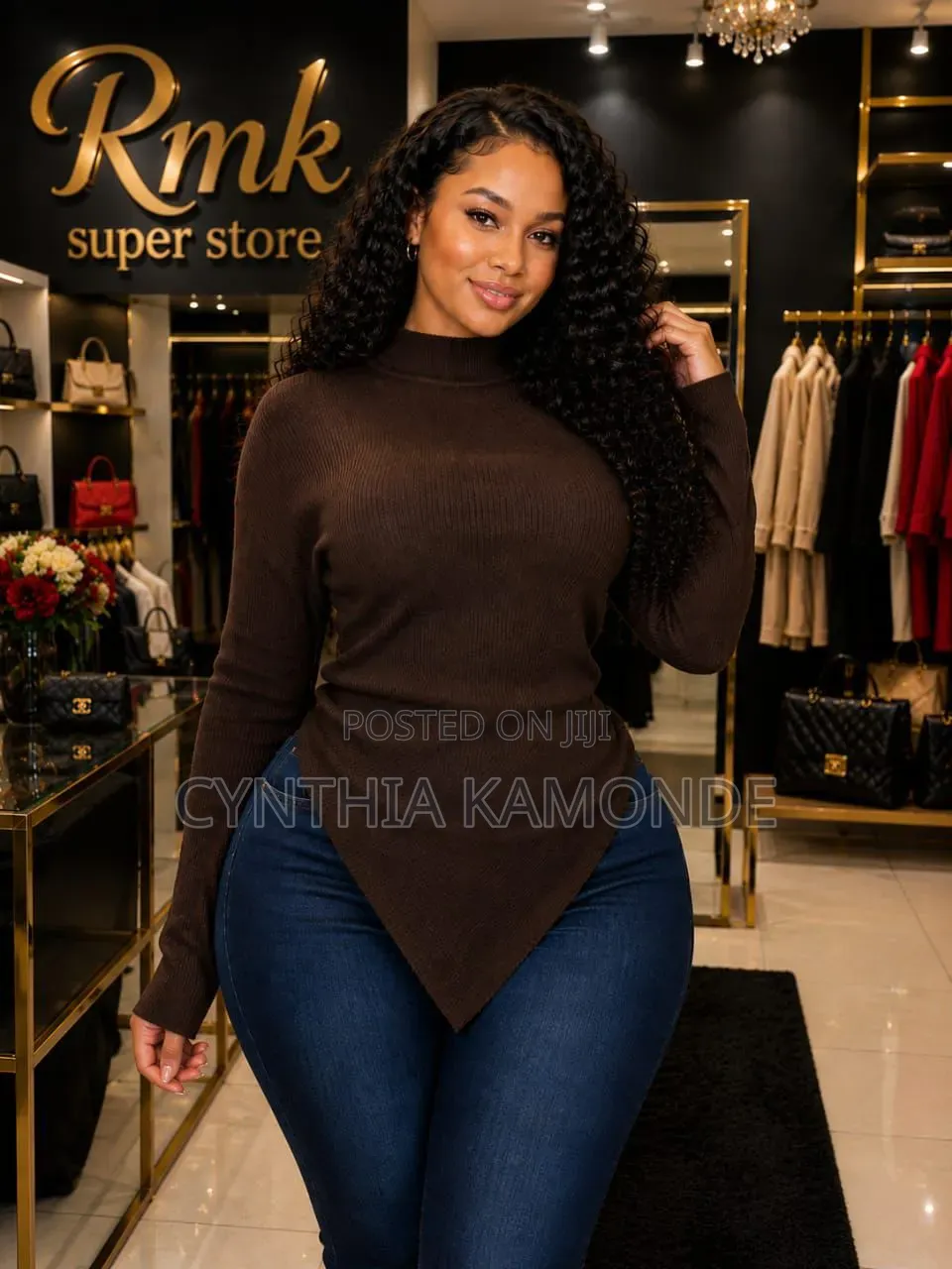 Knit Top Batwing Sleeveless