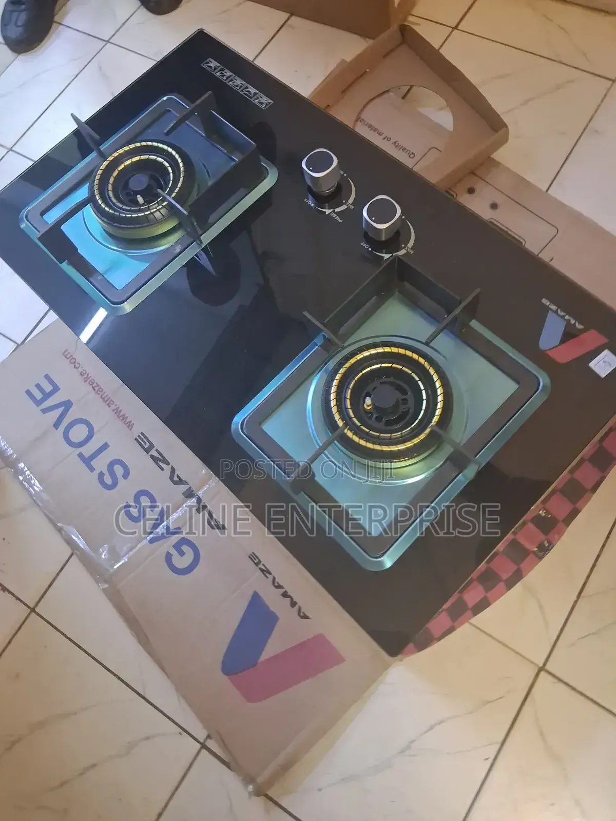 Amaze Gas Stove -Am 8802b