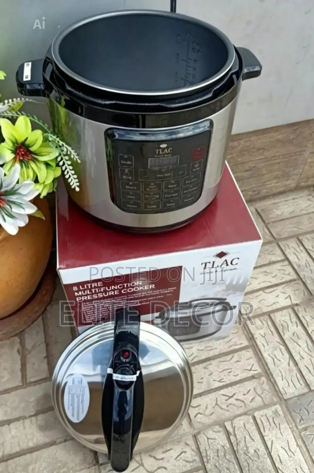 Tlac 8 Litres Electric Pressure Cooker