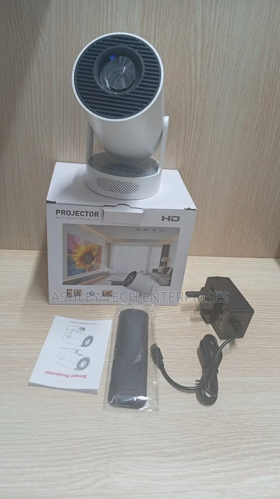 Hy300 Pro Projector Wifi – Advanced Smart Cinema Projector