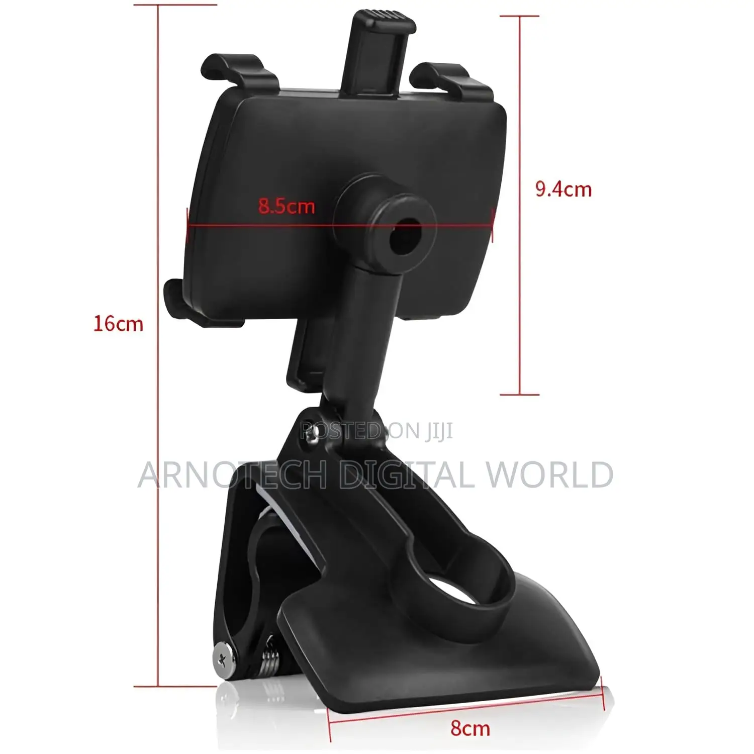 360 Degree Car Phone Holder - Flexible Stand for Universal Phones
