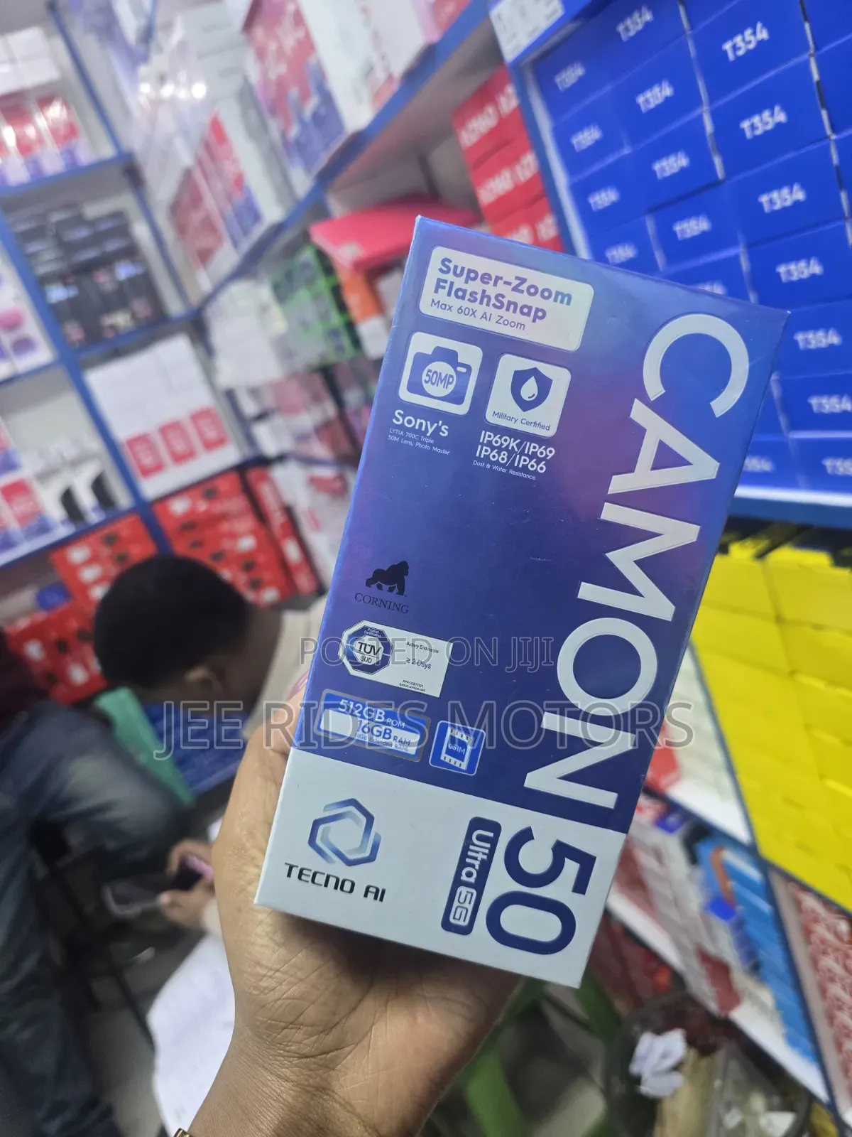 New Tecno Camon 50 Ultra 512 GB Black