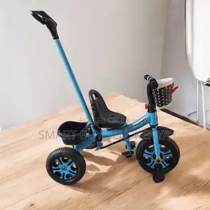 Child- Friendly Colors Kids Bike Bicycle Tricycle With Push Handle