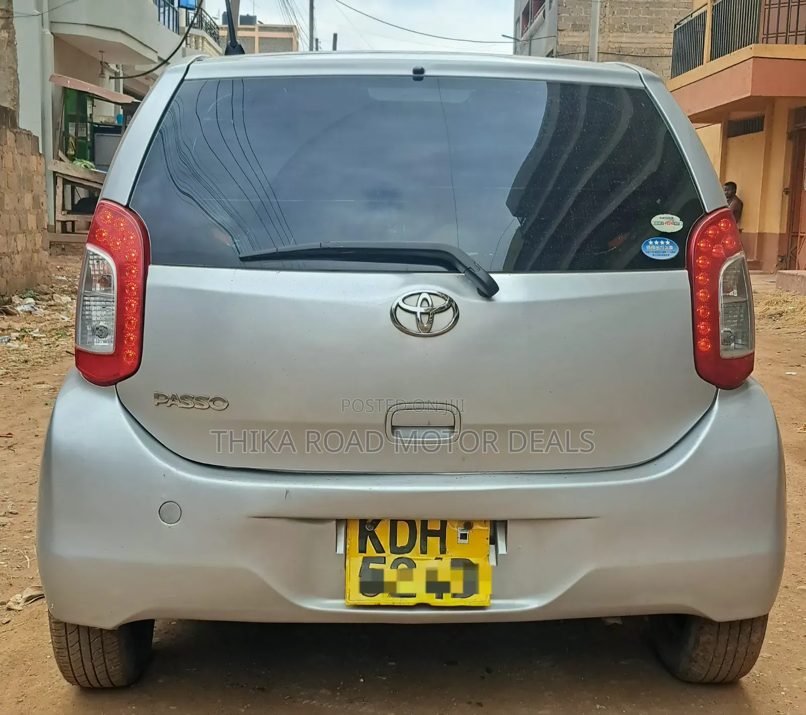 Toyota Passo 2015 Silver