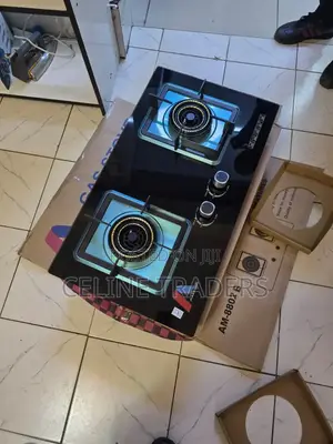 Amazr 2 Burner Inbuilt Glass Stove