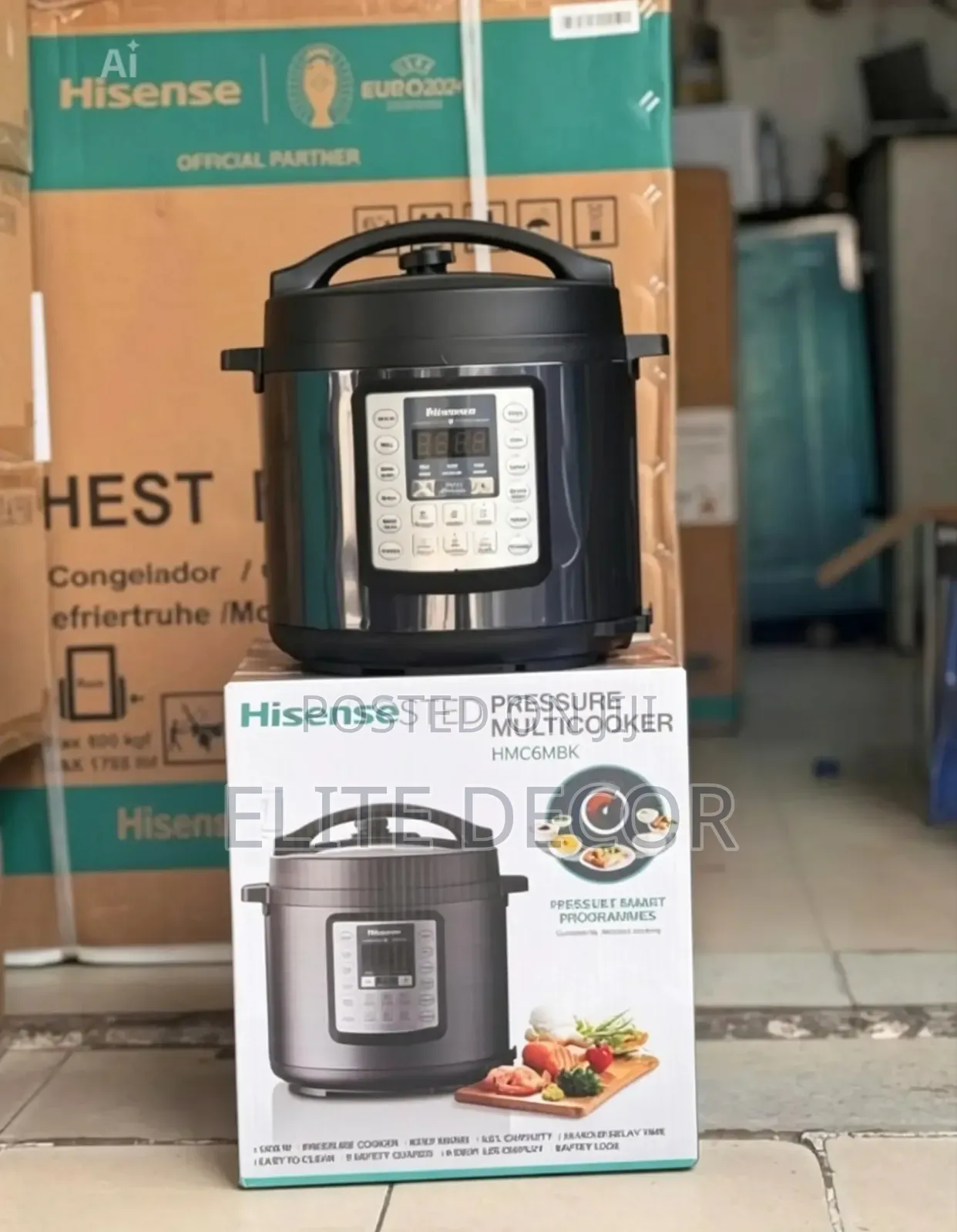 Hisense Pressure Cooker 6 Liters 6-in-1 Multi Cooker