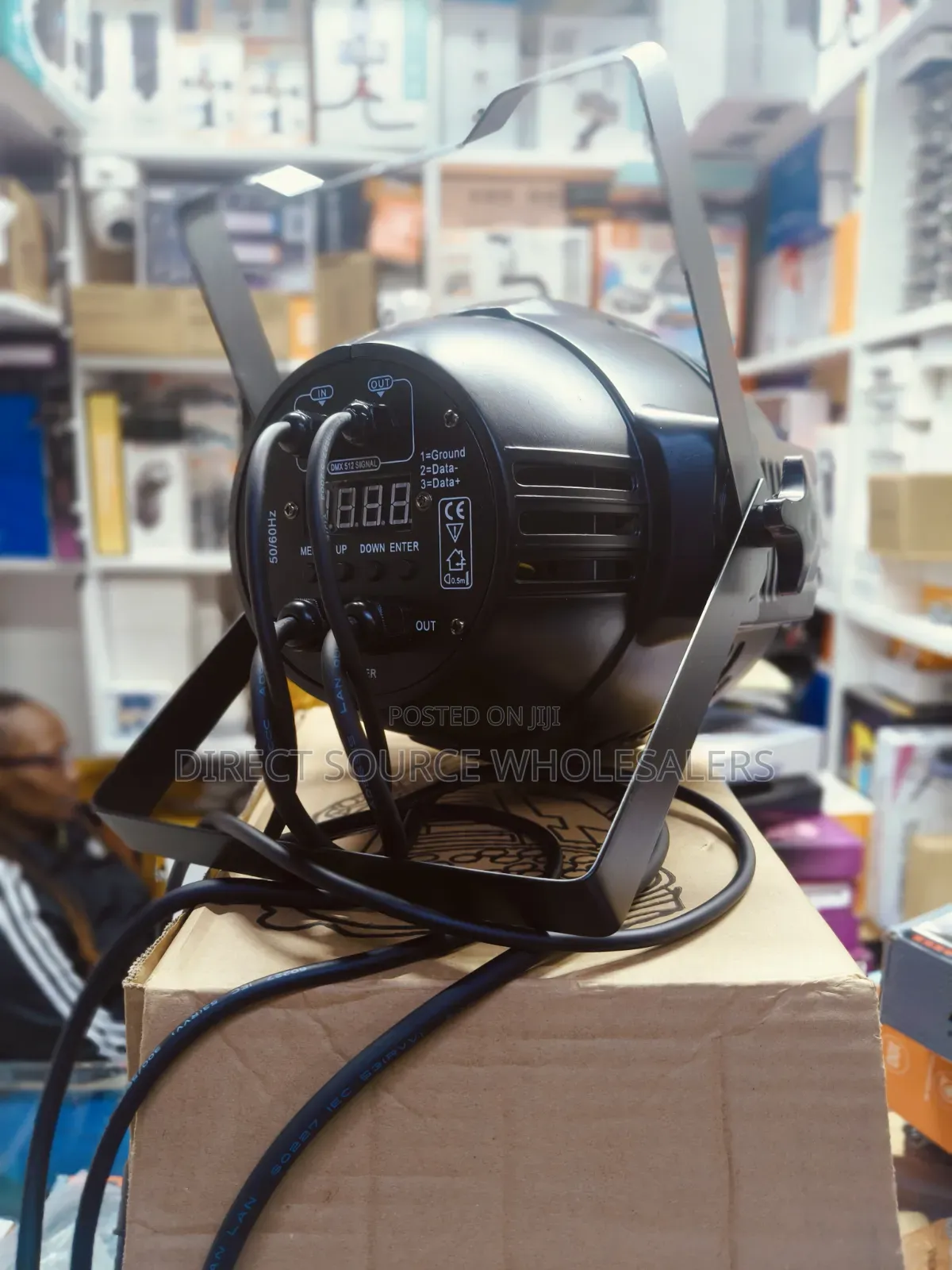 Professional Dmx512 Par Can Led Stage Light for Church Dj