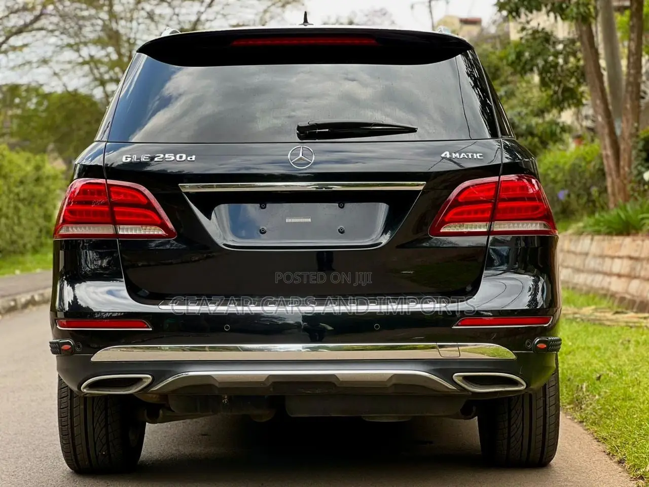 Mercedes-Benz GLE-Class GLE 250d 4MATIC 2016 Black